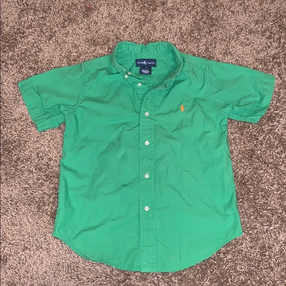 Ralph Lauren Short Sleeve button down polo Boys 5